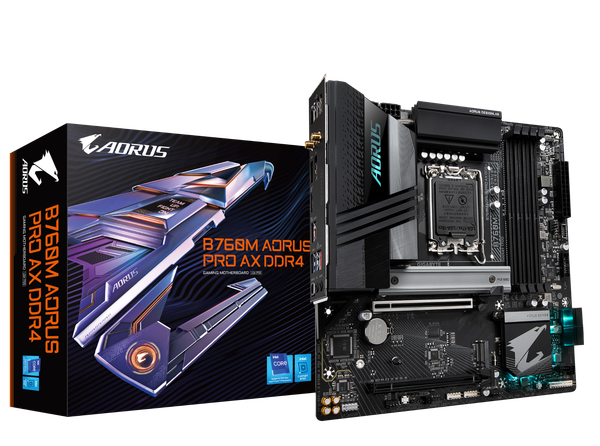 Mainboard GIGABYTE B760M AORUS PRO AX DDR4