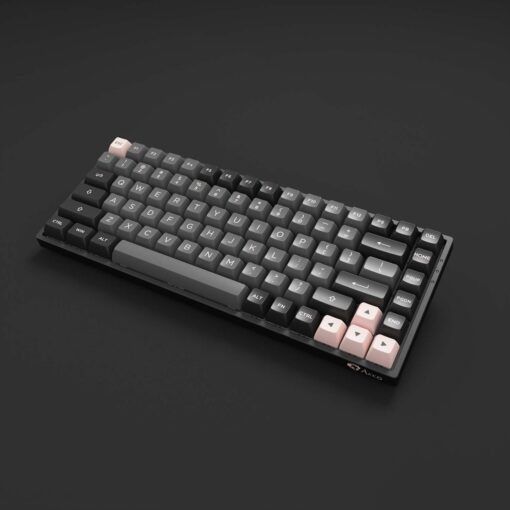 Bàn phím cơ AKKO 3084 v2 ASA – Black Pink (AKKO CS switch / Hotswap / Foam tiêu âm)