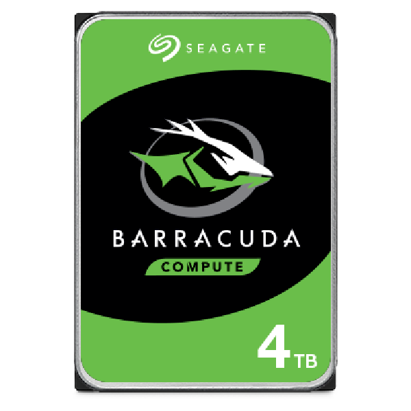 HDD Seagate Barracuda 3.5  4TB (5400RPM, cache 256MB)