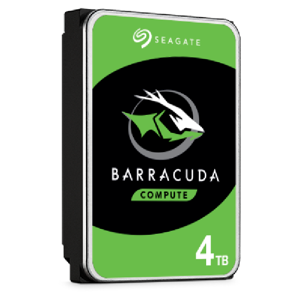 HDD Seagate Barracuda 3.5  4TB (5400RPM, cache 256MB)