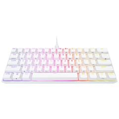 Bàn phím Corsair K65 RGB MINI 60% Mechanical Gaming Keyboard — CHERRY MX Speed — White