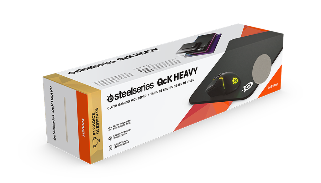 Pad chuột SteelSeries QcK Heavy - Medium