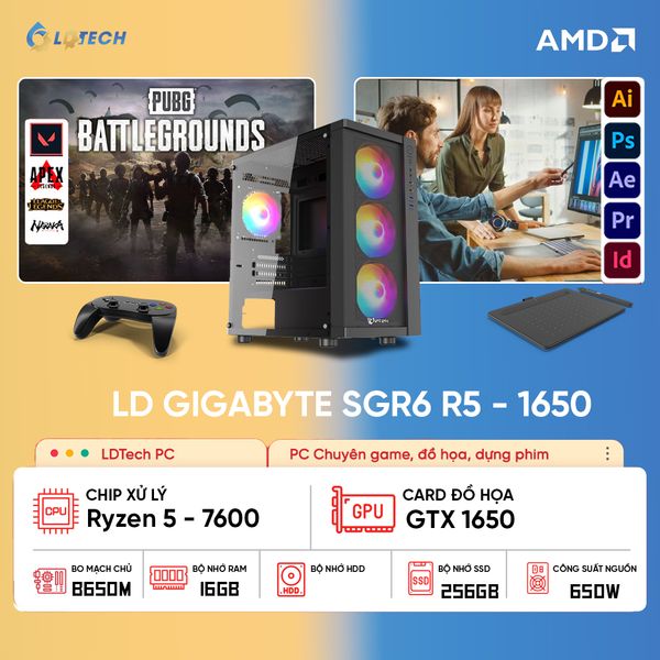 LD GIGABYTE SGR6 R5 - 1650