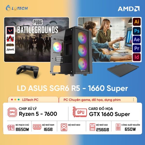 LD ASUS SGR6 R5 - 1660S