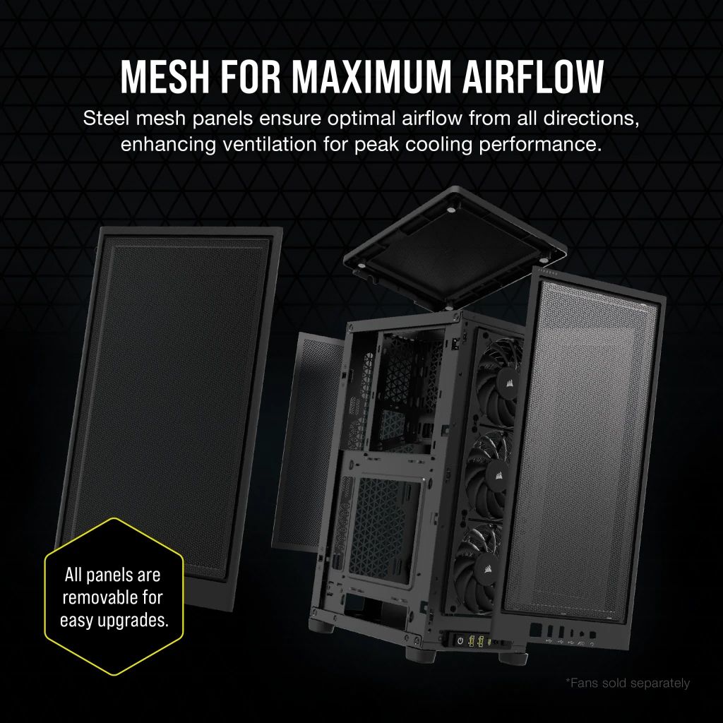 Case Corsair 2000D AIRFLOW Mini-ITX Tower