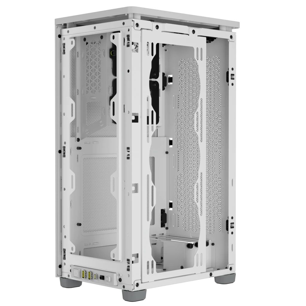 Case Corsair 2000D AIRFLOW Mini-ITX Tower - White