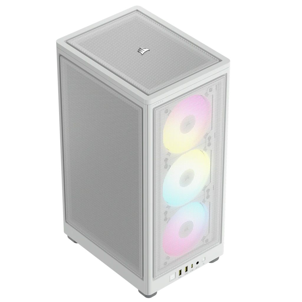 Case Corsair 2000D RGB AIRFLOW Mini-ITX Tower - White