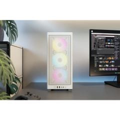 Case Corsair 2000D RGB AIRFLOW Mini-ITX Tower - White