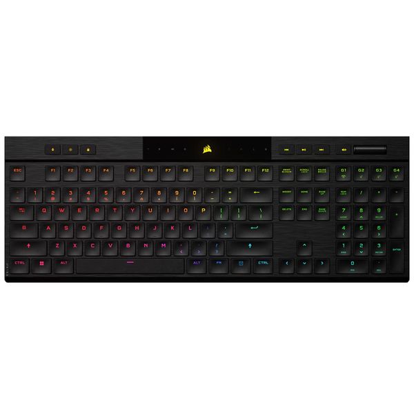 Bàn phím Corsair K100 AIR WIRELESS RGB Ultra-Thin - CHERRY MX Ultra Low Profile Tactile