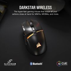 Chuột không dây Gaming Corsair DARKSTAR WIRELESS RGB MMO