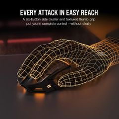 Chuột không dây Gaming Corsair DARKSTAR WIRELESS RGB MMO