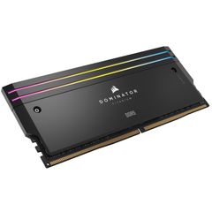 RAM Corsair DOMINATOR® TITANIUM RGB 96GB (2x48GB) DDR5 DRAM 6600MT/s CL32 Intel XMP Memory Kit — Black