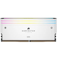 RAM Corsair DOMINATOR® TITANIUM RGB 32GB (2x16GB) DDR5 DRAM 6600MT/s CL32 Intel XMP Memory Kit — White