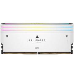 RAM Corsair DOMINATOR® TITANIUM RGB 32GB (2x16GB) DDR5 DRAM 6400MT/s CL32 Intel XMP Memory Kit — White