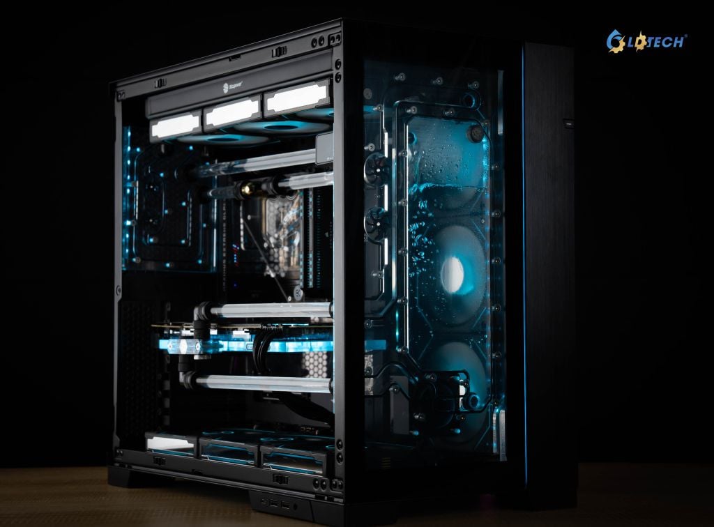 Bộ máy tính Lian Li O11D EVO  (CORE I9 14900K | RTX 2080| RAM 32GB 6000MHz | SSD 3TB)