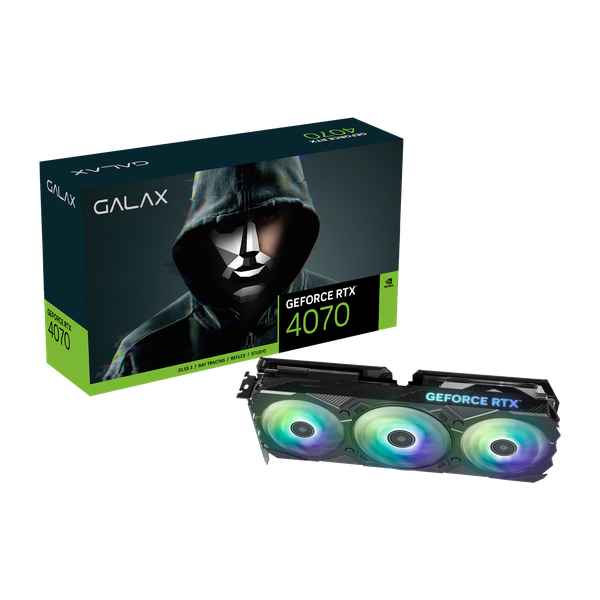 VGA GALAX GeForce RTX™ 4070 EX Gamer Black