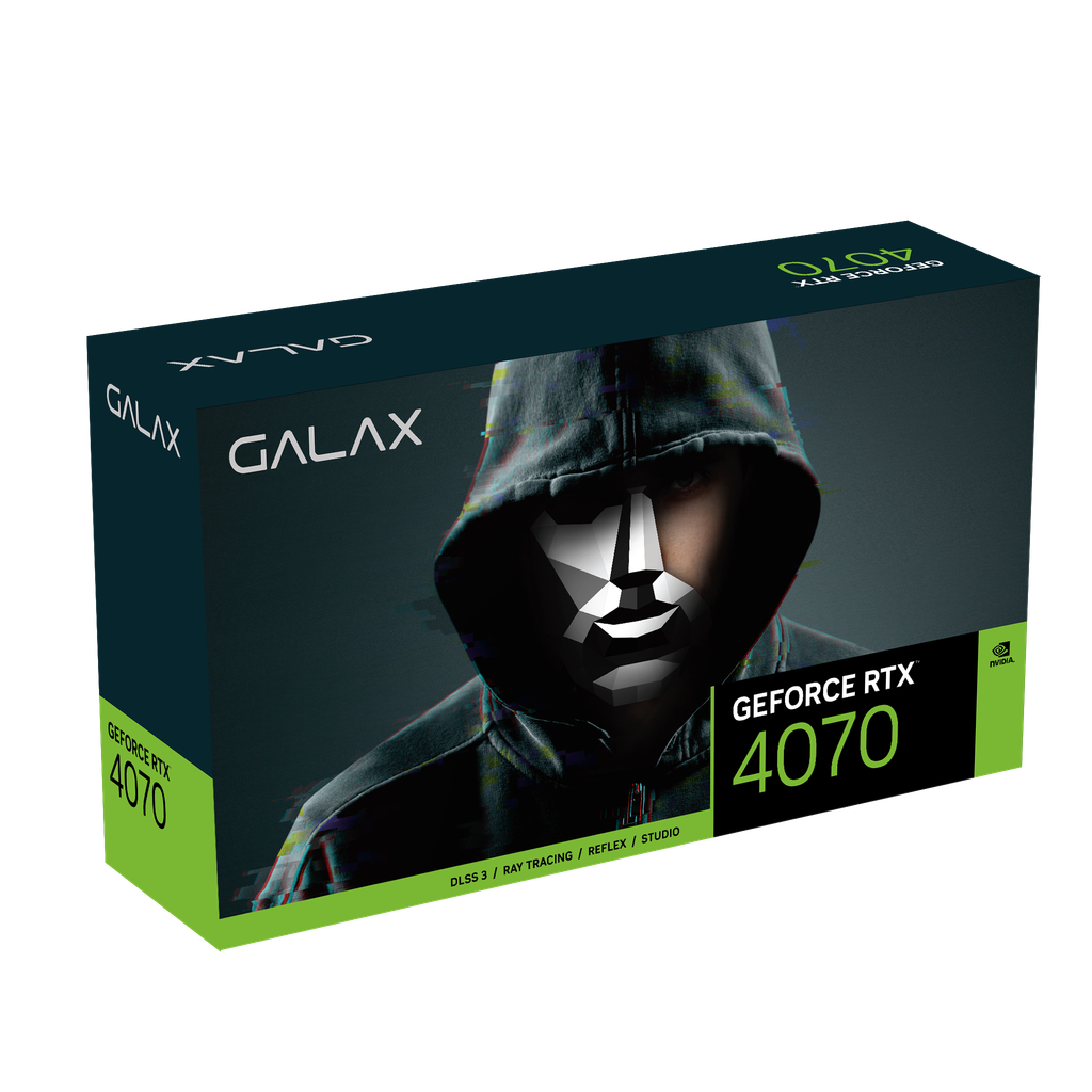 VGA GALAX GeForce RTX™ 4070 EX Gamer Black
