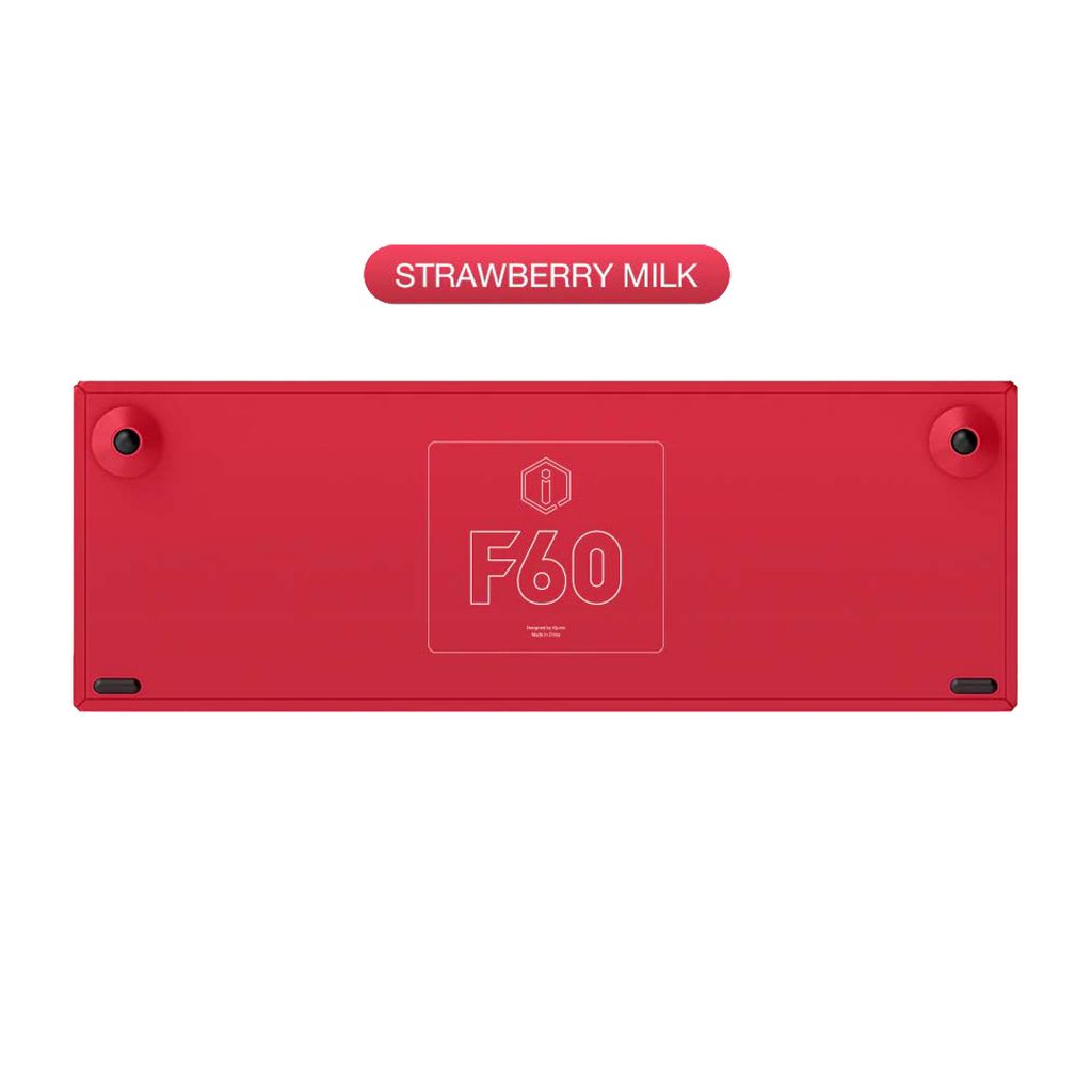 Bàn phím cơ IQUNIX F60 RGB Hot-swappable - Strawberry (Cherry Red)