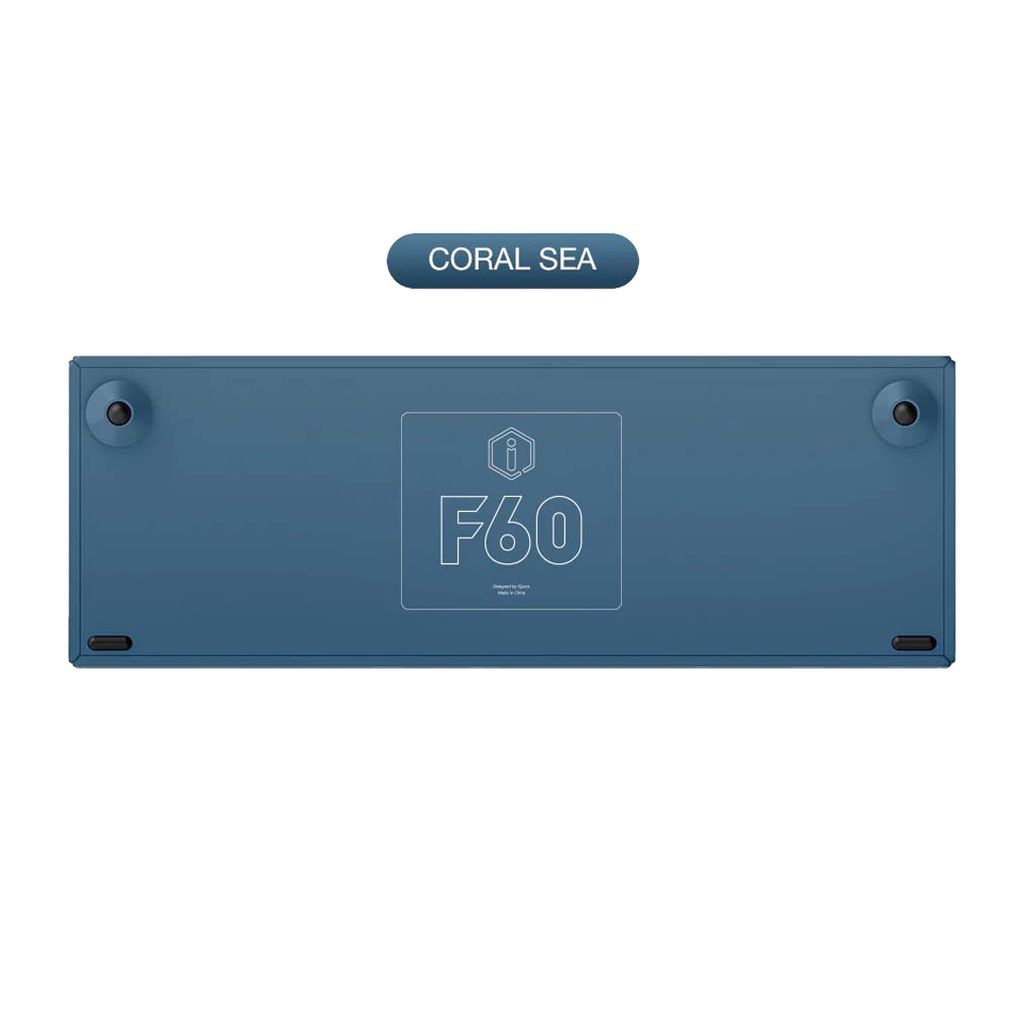 Bàn phím cơ IQUNIX F60 RGB Hot-swappable - Coral Sea (Cherry Red)