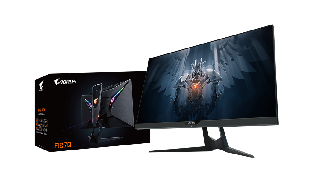 Màn hình GIGABYTE AORUS FI27Q (27 inch/QHD/IPS/165Hz/1ms/350nits/HDMI+DP+USB+Audio/Gsync)