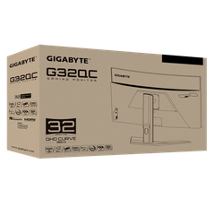 Màn hình GIGABYTE G32QC (31.5 inch/2K/VA/165Hz/1ms/350 nits/HDMI+DP/Cong)