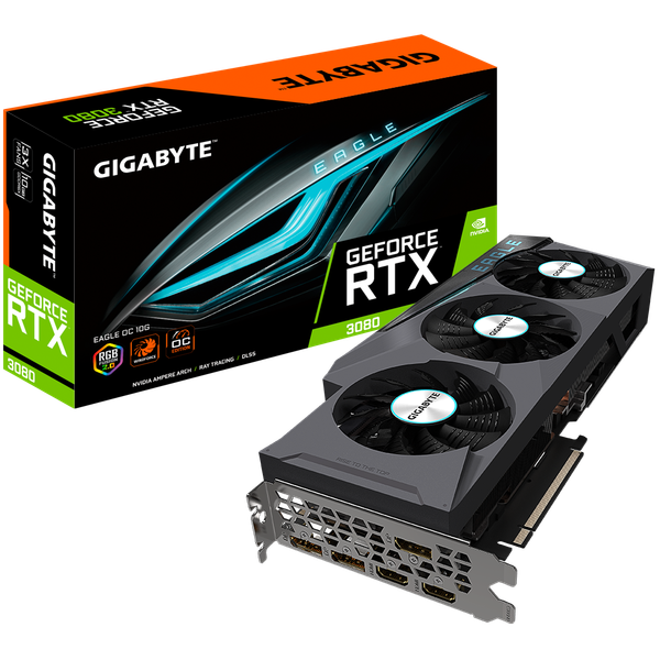 VGA GIGABYTE GeForce RTX 3080 EAGLE OC 10G