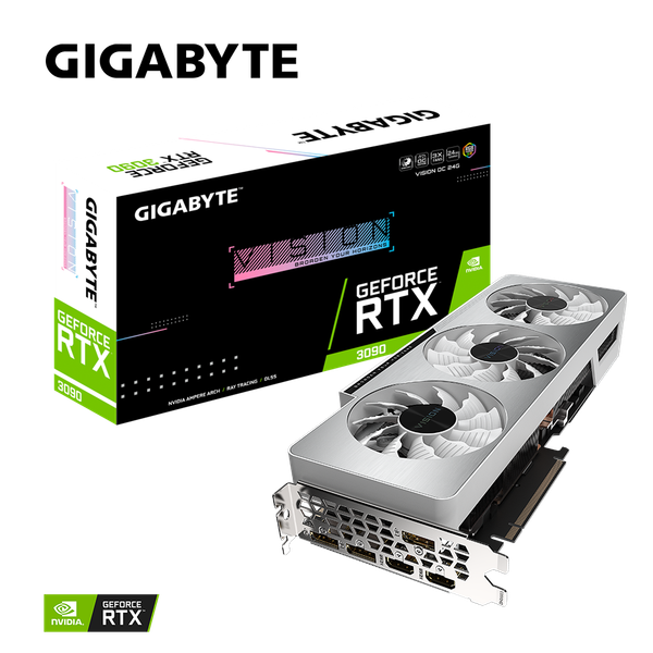 VGA GIGABYTE GeForce RTX 3090 VISION OC 24G