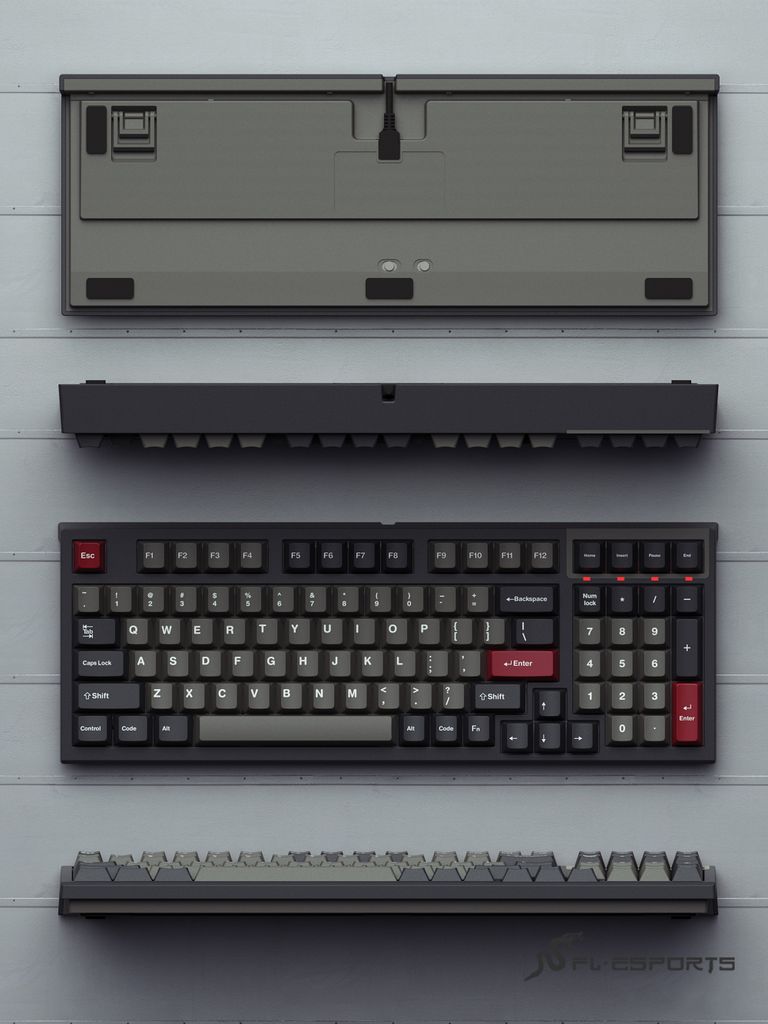 Bàn phím cơ FL-Esports FL980CP Dolch