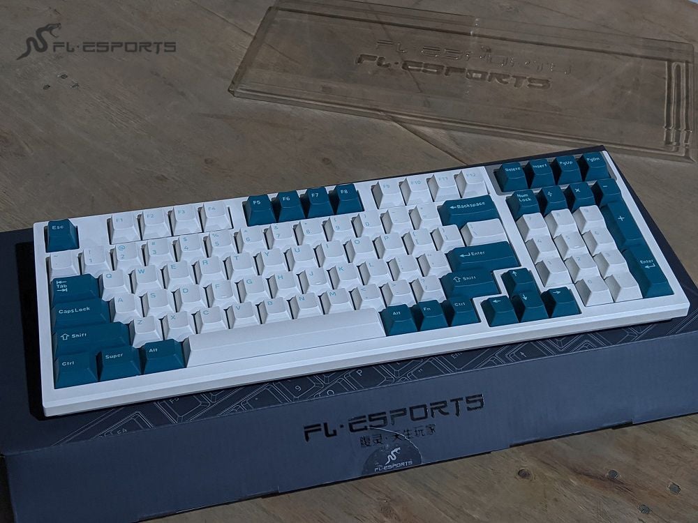 Bàn phím cơ FL-Esports FL980CPM Cool Mint