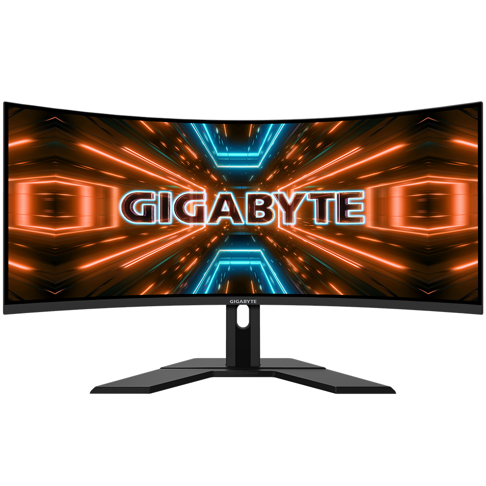 Màn hình GIGABYTE G34WQC-A Gaming (34 inch/WQHD/VA/144Hz/1ms/350nits/HDMI+DP/Loa/Cong)