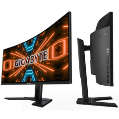 Màn hình GIGABYTE G34WQC-A Gaming (34 inch/WQHD/VA/144Hz/1ms/350nits/HDMI+DP/Loa/Cong)