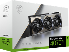 VGA MSI GeForce RTX™ 4070 Ti SUPRIM X 12G
