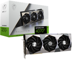 VGA MSI GeForce RTX™ 4070 Ti SUPRIM X 12G