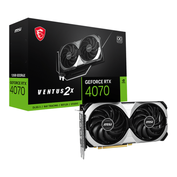 VGA MSI GeForce RTX™ 4070 VENTUS 2X 12G OC