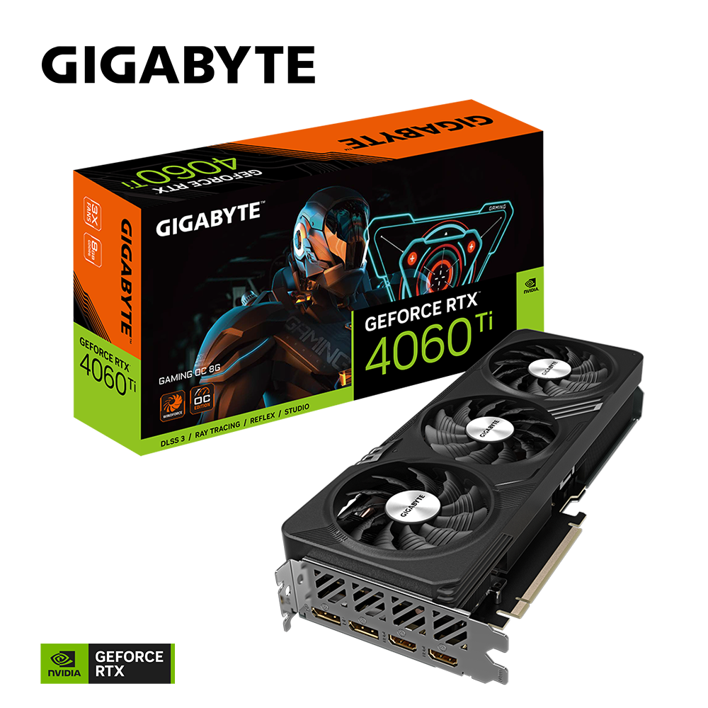 VGA GIGABYTE GeForce RTX™ 4060 Ti GAMING OC 8G