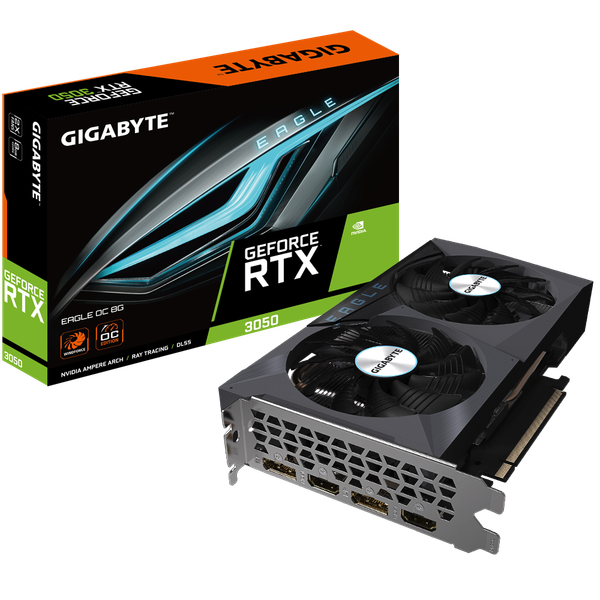 VGA GIGABYTE GeForce RTX™ 3050 EAGLE OC 8G