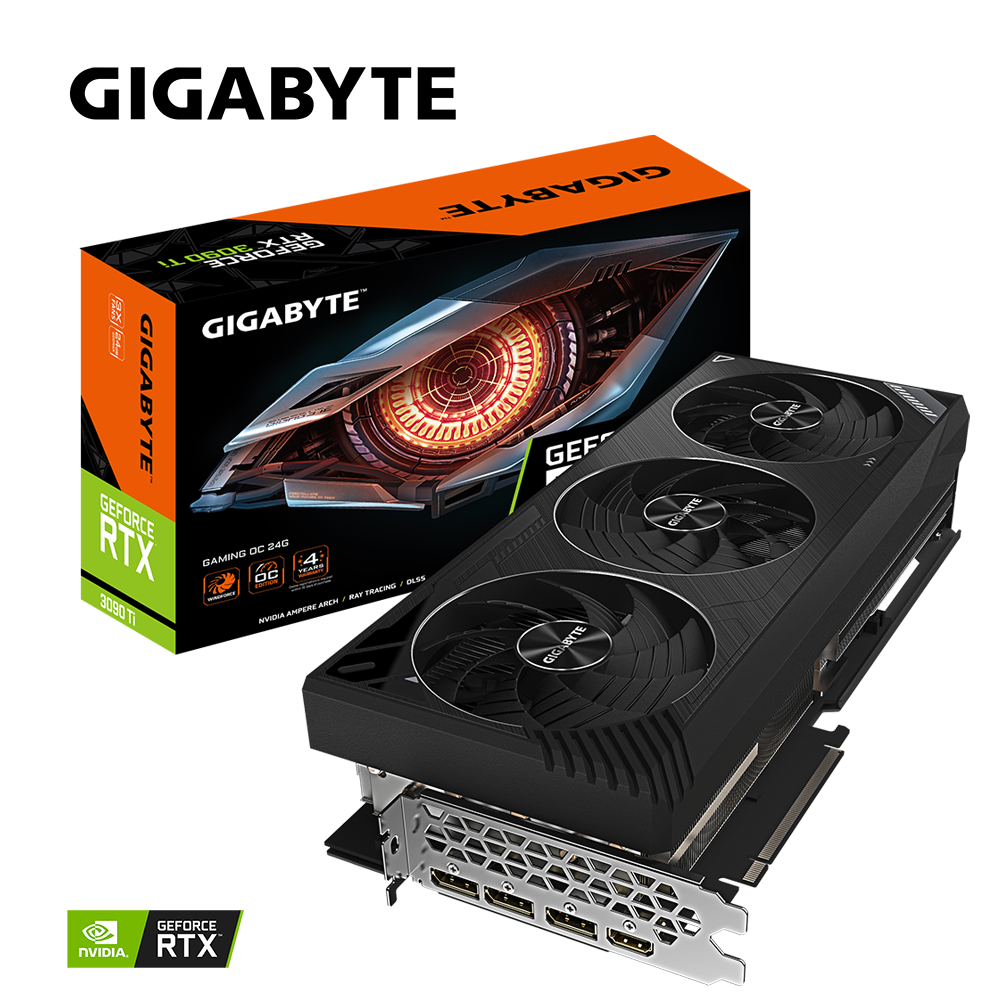 VGA GIGABYTE GeForce RTX™ 3090 Ti GAMING OC 24G