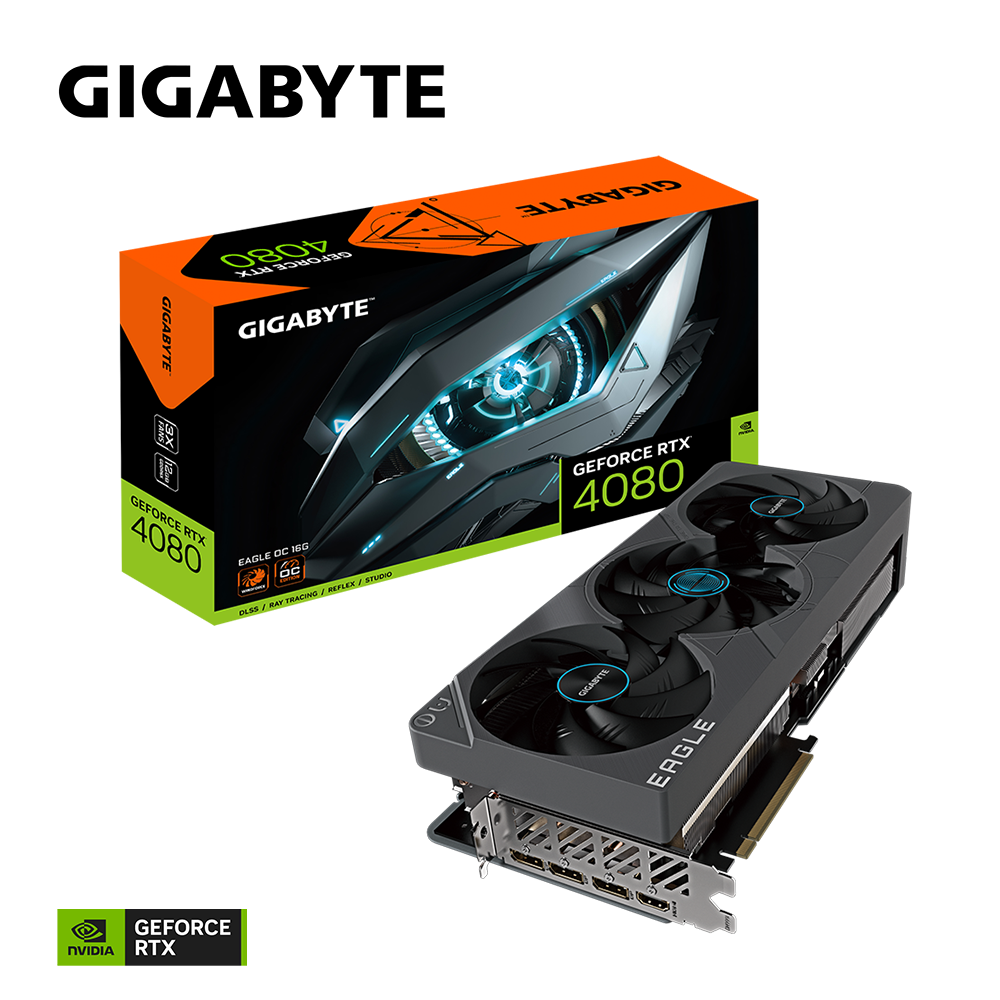 VGA GIGABYTE GeForce RTX™ 4080 16GB EAGLE OC