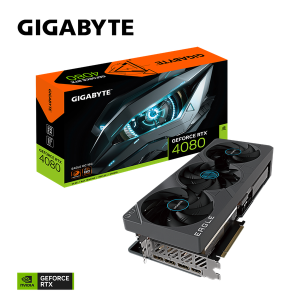 VGA GIGABYTE GeForce RTX™ 4080 16GB EAGLE OC