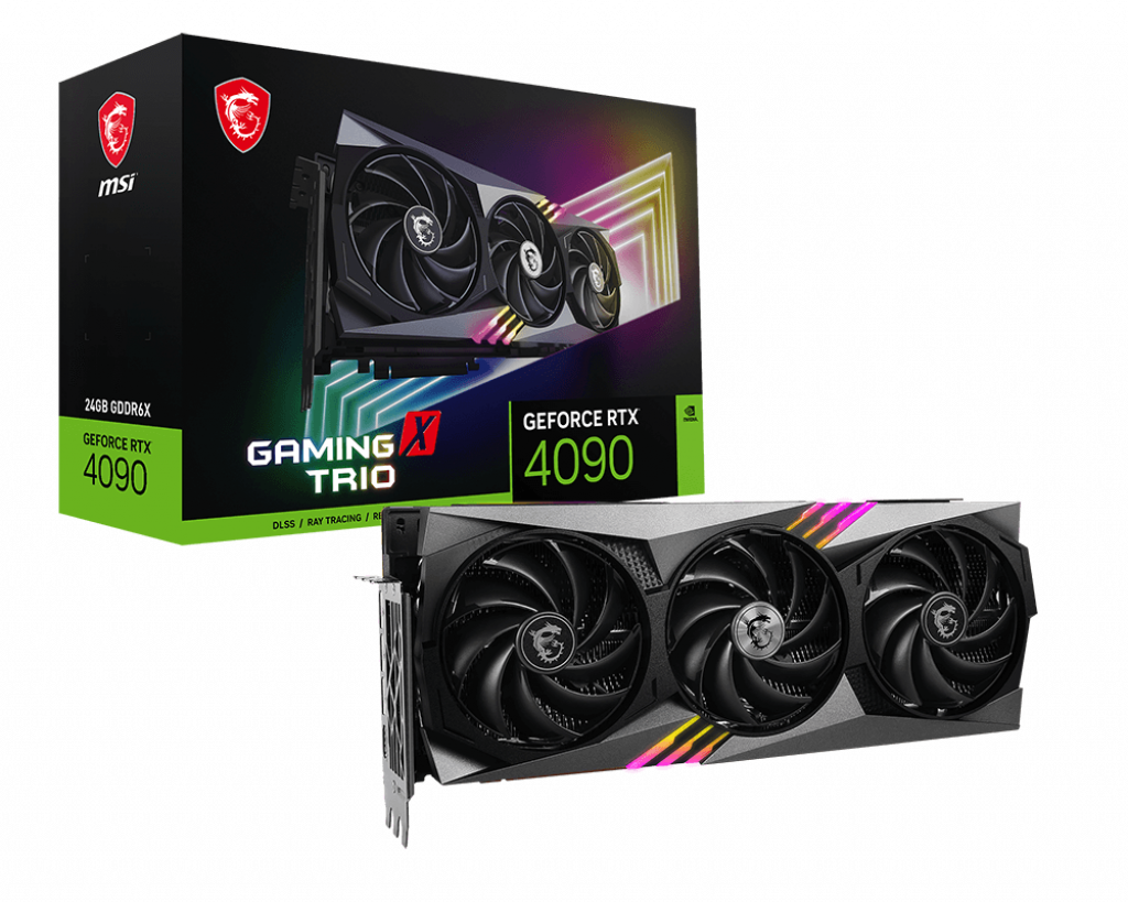 VGA MSI GeForce RTX 4090 GAMING X TRIO 24G