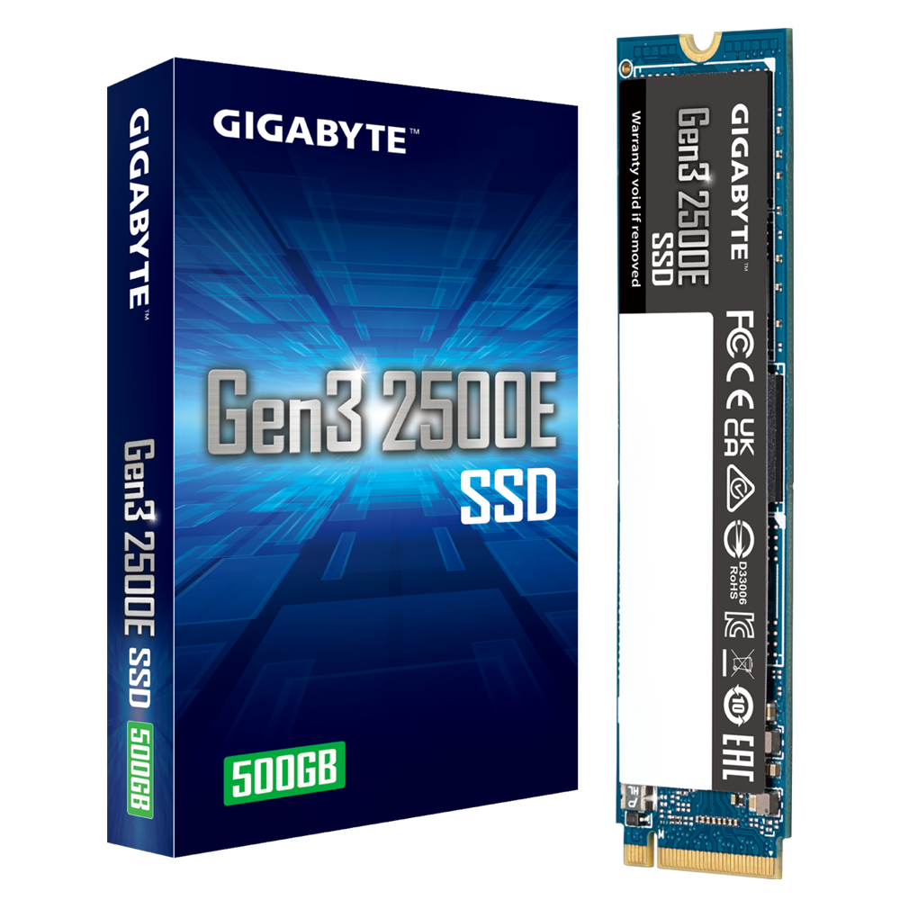 SSD GIGABYTE Gen3 2500E SSD 500GB