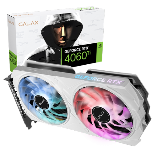 VGA GALAX GeForce RTX™ 4060 Ti 8GB EX White