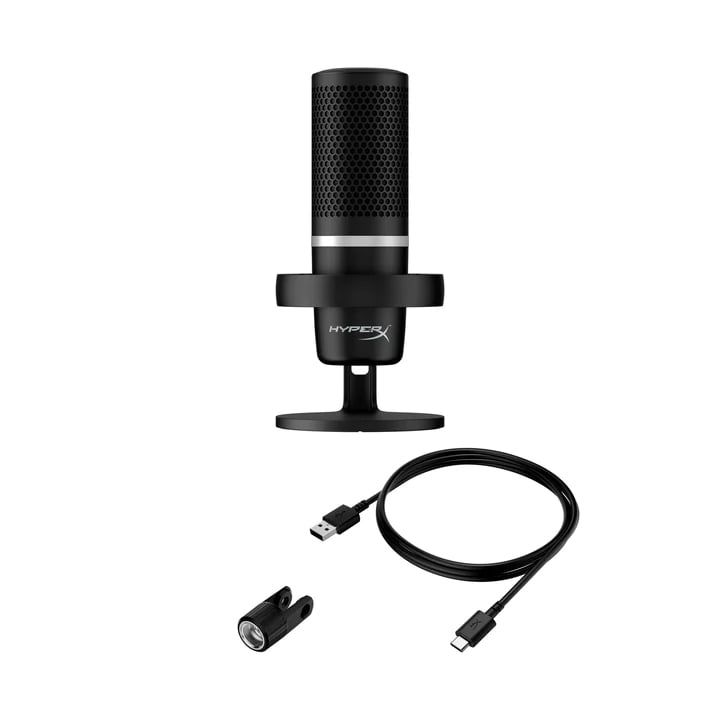 Microphone HyperX DuoCast - USB Microphone - RGB Lighting