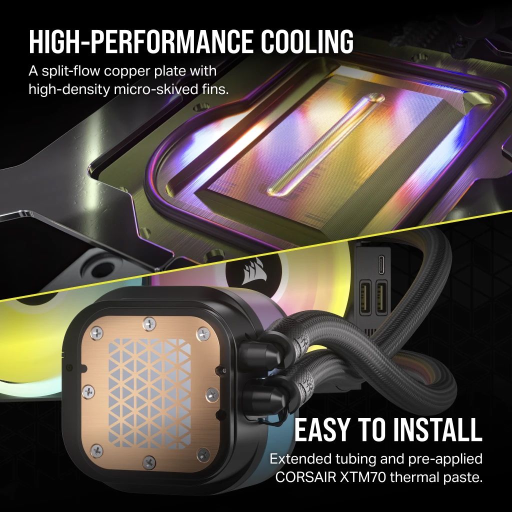 Tản nhiệt nước AIO Corsair iCUE LINK H100i RGB