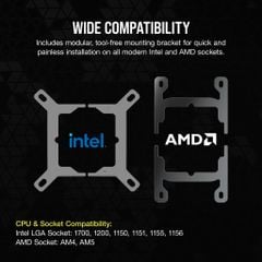 Tản nhiệt nước AIO Corsair iCUE LINK H150i RGB White