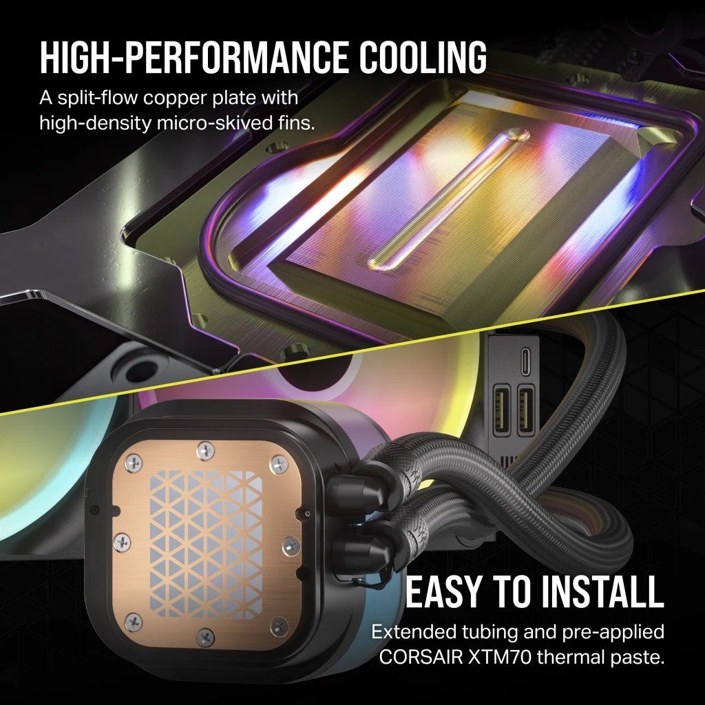 Tản nhiệt nước AIO Corsair iCUE LINK H170i RGB