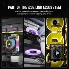 Fan Corsair iCUE LINK QX120 RGB 120mm PWM PC Fan Expansion Kit