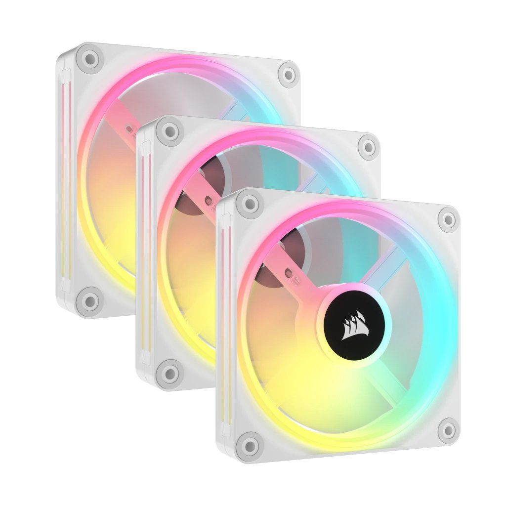 Fan Corsair iCUE LINK QX120 RGB 120mm PWM Starter Kit with iCUE LINK System Hub
