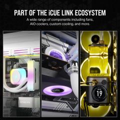 Fan Corsair iCUE LINK QX120 RGB 120mm PWM Starter Kit with iCUE LINK System Hub