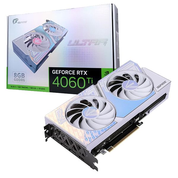 VGA Colorful iGame GeForce RTX 4060 Ti Ultra W DUO OC 8GB-V